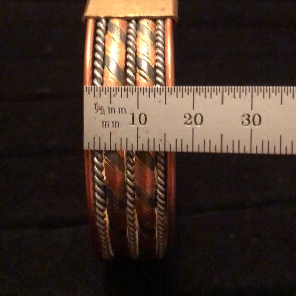 Menβs Handmade Mixed Metal Bracelet - Picture 5 of 5